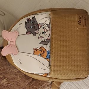 Loungefly Disney Aristocats Kittens Basket Mini Backpack🎀🐱🐱🐱